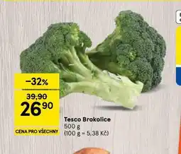 Tesco Brokolice nabídka