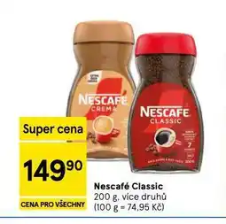 Tesco Nescafé classic nabídka