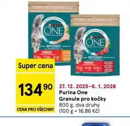 Tesco Purina one granule pro kočky nabídka