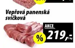 ZEMAN Vepřová panenská svíčková nabídka