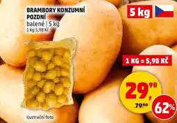Penny Market BRAMBORY KONZUMNÍ POZDNÍ, 5 kg nabídka