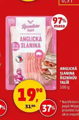 Penny Market ANGLICKÁ SLANINA ŘEZNÍKŮV TALÍŘ, 100 g nabídka