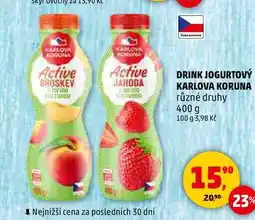 Penny Market DRINK JOGURTOVÝ KARLOVA KORUNA, 400 g nabídka