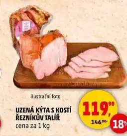 Penny Market UZENÁ KÝTA S KOSTÍ ŘEZNÍKŮV TALÍŘ, 1 kg nabídka