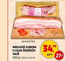Penny Market ANGLICKÁ SLANINA V CELKU ŘEZNÍKŮV TALÍŘ, 200 g nabídka