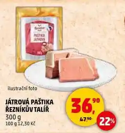 Penny Market JÁTROVÁ PAŠTIKA ŘEZNÍKŮV TALÍŘ, 300 g nabídka