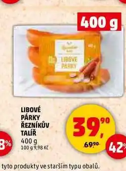 Penny Market LIBOVÉ PÁRKY ŘEZNÍKŮV TALÍŘ, 400 g nabídka