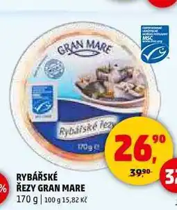 Penny Market RYBÁŘSKÉ ŘEZY GRAN MARE, 170 g nabídka