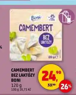 Penny Market CAMEMBERT BEZ LAKTÓZY BONI, 120 g nabídka