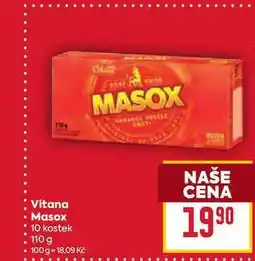 Billa Vitana Masox 10 kostek 110 g nabídka