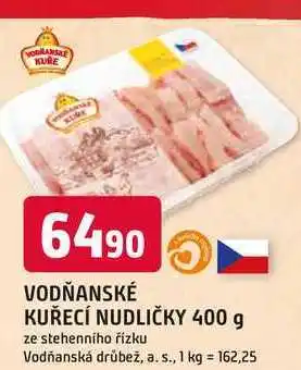 Trefa VODŇANSKÉ KUŘECÍ NUDLIČKY 400 g ze stehenního řízku nabídka
