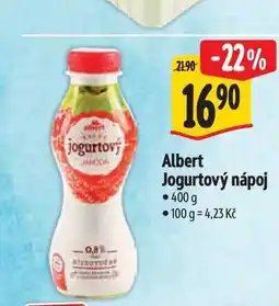Albert Albert Jogurtový nápoj 400 g nabídka