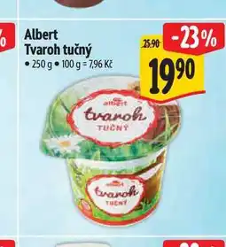 Albert Albert Tvaroh tučný 250 g nabídka