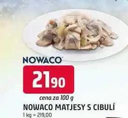Trefa NOWACO MATJESY S CIBULÍ 100g nabídka