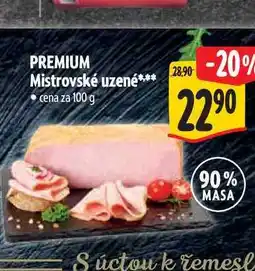 Albert PREMIUM Mistrovské uzené 100 g nabídka