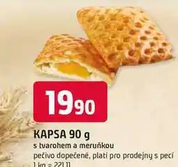Trefa KAPSA 90 g s tvarohem a meruňkou nabídka