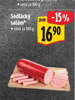 Albert Sedlácký salám 100 g nabídka