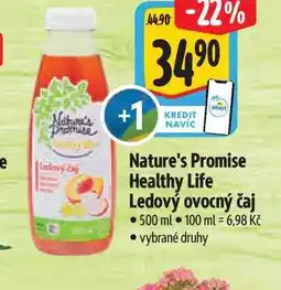 Albert Nature's Promise Healthy Life Ledový ovocný čaj 500 ml nabídka