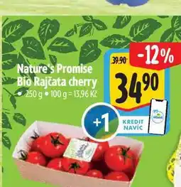 Albert Nature's Promise Bio Rajčata cherry 250 g nabídka