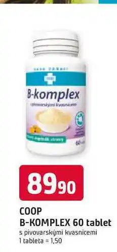 Trefa COOP B-KOMPLEX 60 tablet nabídka