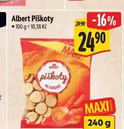 Albert Albert Piškoty 100 g nabídka