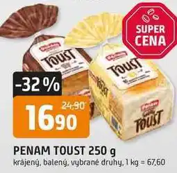 Trefa PENAM TOUST 250 g nabídka