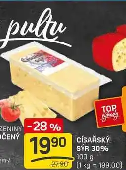 Flop CÍSAŘSKÝ SÝR 30% 100 g nabídka