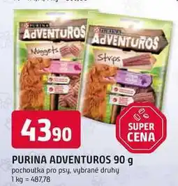 Trefa PURINA ADVENTUROS 90 g nabídka