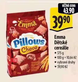 Albert Emma Dětské cereálie 375 g nabídka