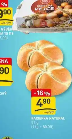 Flop KAISERKA NATURAL 55 g nabídka