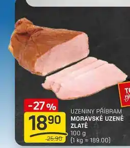Flop MORAVSKÉ UZENÉ ZLATÉ 100 g nabídka