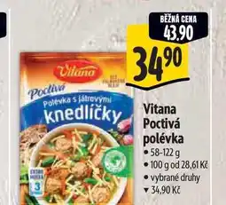 Albert Vitana Poctivá polévka 58-122 g nabídka