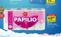Flop PAPILIO TOALETNÍ PAPÍR 8 rolí, 3-vrstvý, 132m nabídka