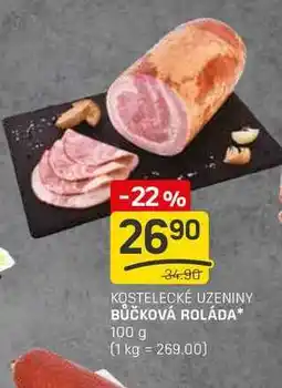 Flop UZENINY BŮČKOVÁ ROLÁDA 100 g nabídka