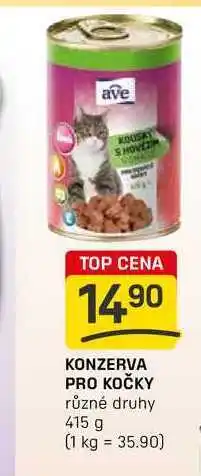 Flop KONZERVA PRO KOČKY různé druhy 415 g nabídka