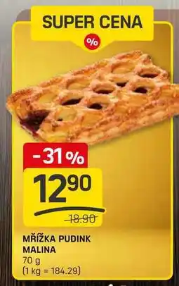 Flop MŘÍŽKA PUDINK MALINA 70 g nabídka