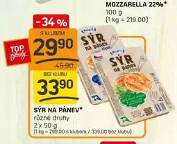 Flop SÝR na pánev 2x50g nabídka