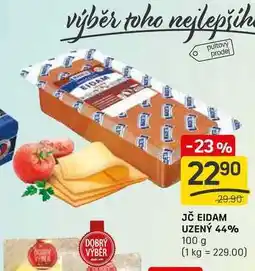 Flop JČ EIDAM UZENÝ 44% 100 g nabídka