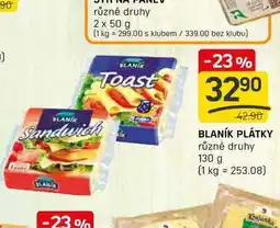 Flop BLANÍK PLÁTKY různé druhy 130 g nabídka