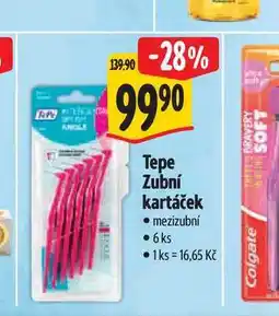 Albert Tepe Zubní kartáček mezizubní 6 ks nabídka