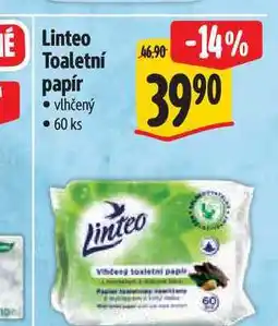 Albert Linteo Toaletní papír vlhčený 60 ks nabídka