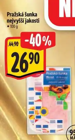 Albert Pražská šunka nejvyšší jakosti 100 g nabídka