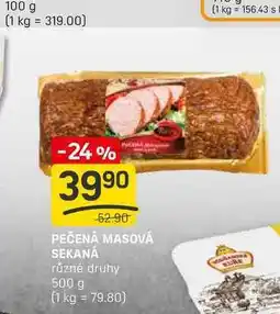 Flop PEČENÁ MASOVÁ SEKANÁ různé druhy 500 g nabídka