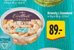 Albert Krevety s česnekem 70 g nabídka
