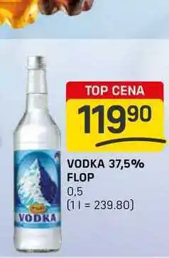 Flop VODKA 37,5% FLOP 0,5l nabídka