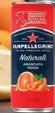 BENE Nápoje SANPELLEGRINO ITALIAN SPARKLING DRINK ARANCIATA ROSSA 330 ml nabídka