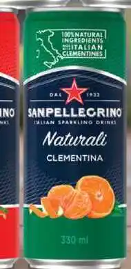 BENE Nápoje SANPELLEGRINO TALIAN SPARKLING DRINKS CLEMENTINA 330 ml nabídka