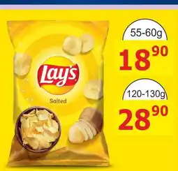 BENE Nápoje Lay's Salted 55-60g nabídka