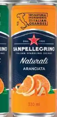 BENE Nápoje SANPELLEGRINO ITALIAN SPARKLING DRINES ARANCIATA 330 ml nabídka