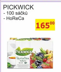 BENE Nápoje PICKWICK – 100 sáčků - HoReCa nabídka